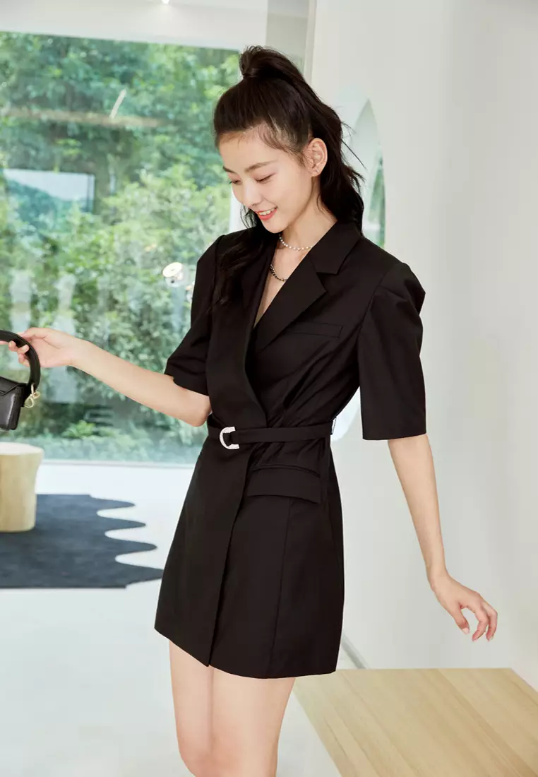Black blazer hotsell dress