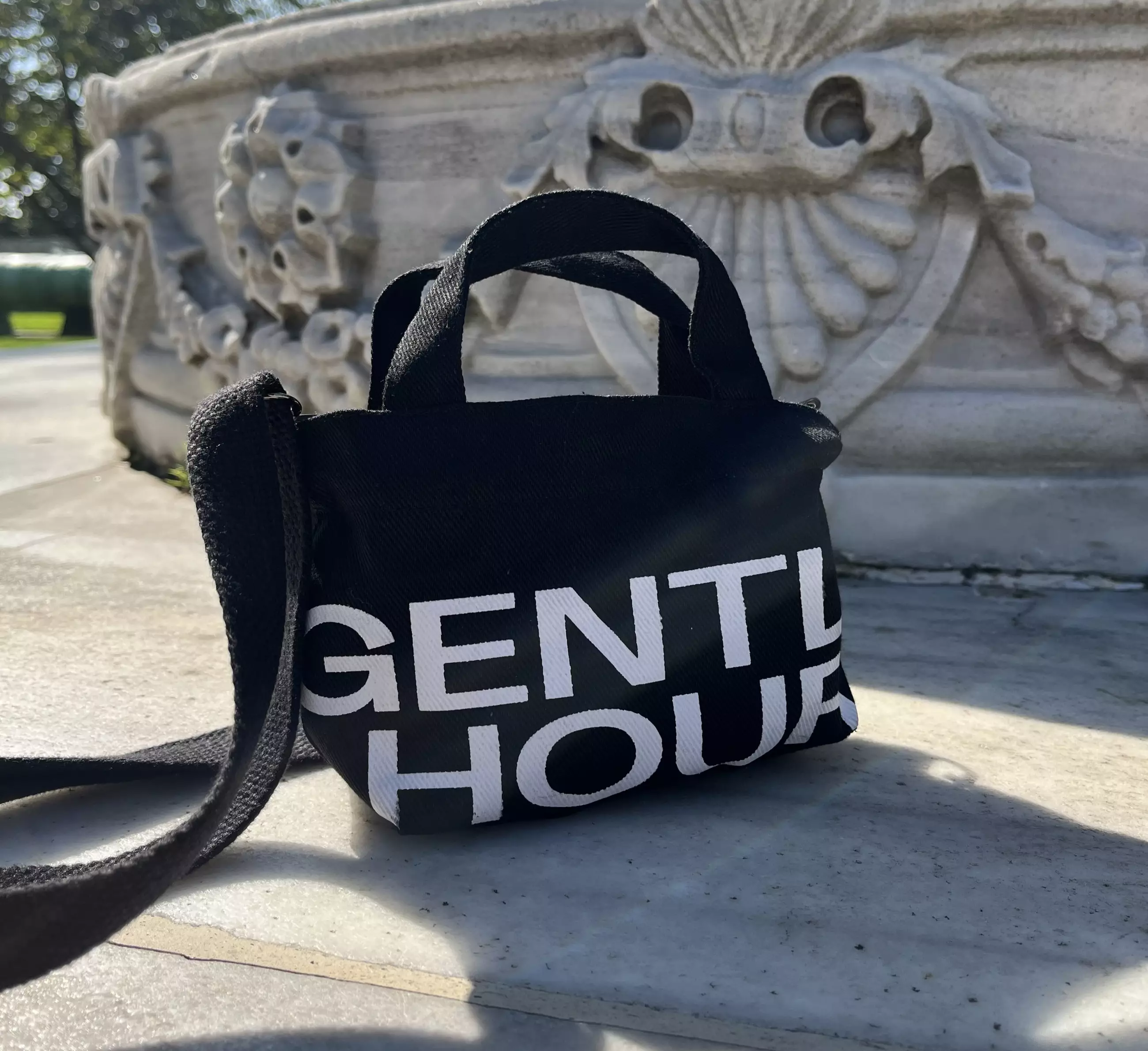 Gentle Hour Mini Sling Bag - Black