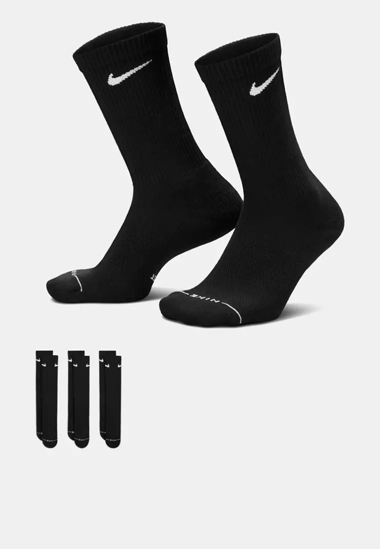 Everyday Elevated Unisex Crew Socks (3 Pairs)