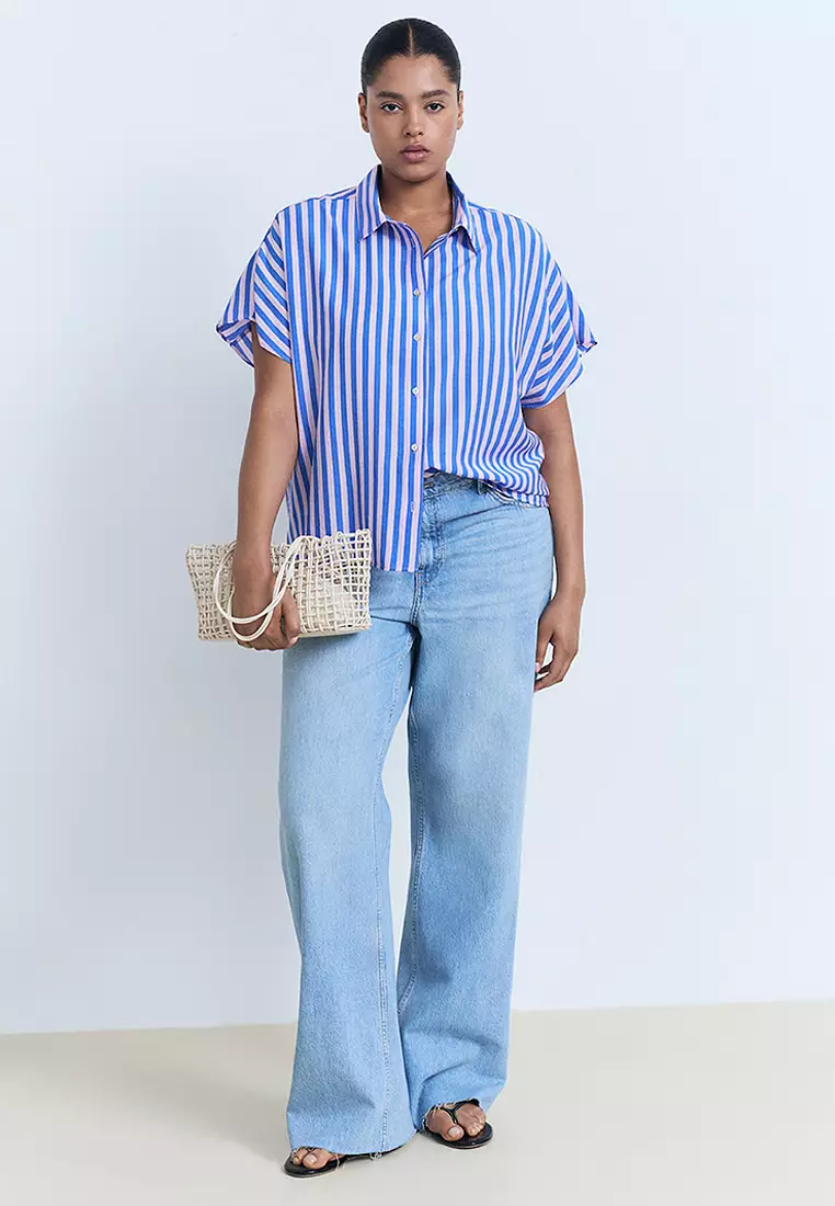 Short Sleeve Striped Shirt