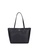 Coach black Coach medium women's PVC with leather one shoulder portable Tote Bag 85C53AC5F1AE7CGS_1