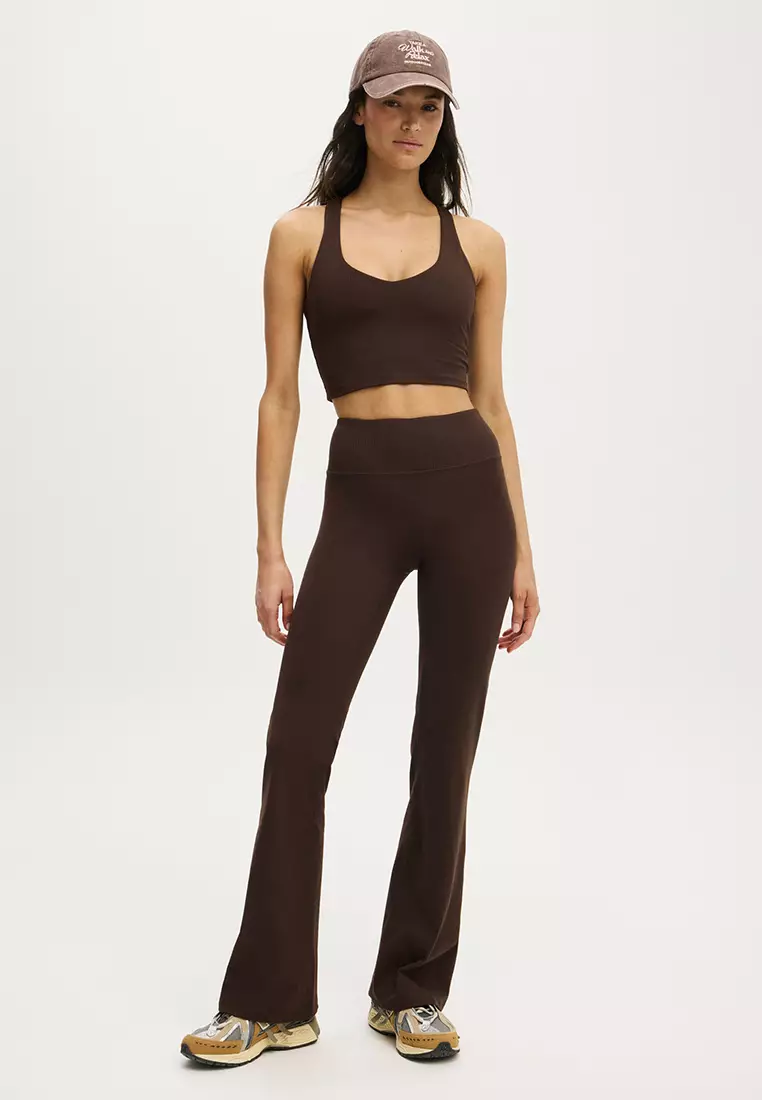 Ultra Soft Rib Flare Pants