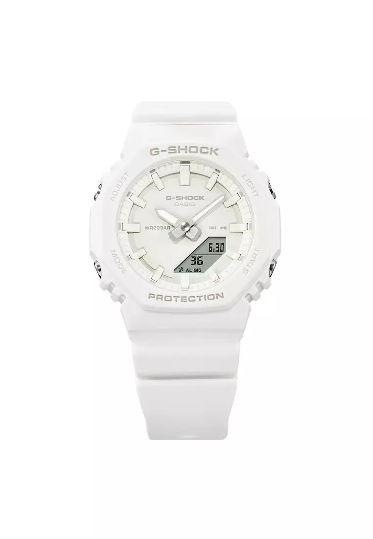 White watch g shock sales