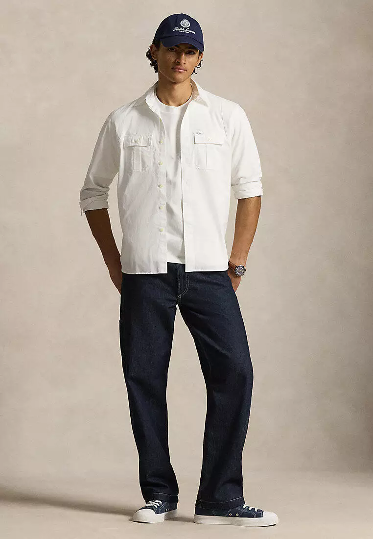 Buy Polo Ralph Lauren Classic Fit Sateen Workshirt 2026 Online