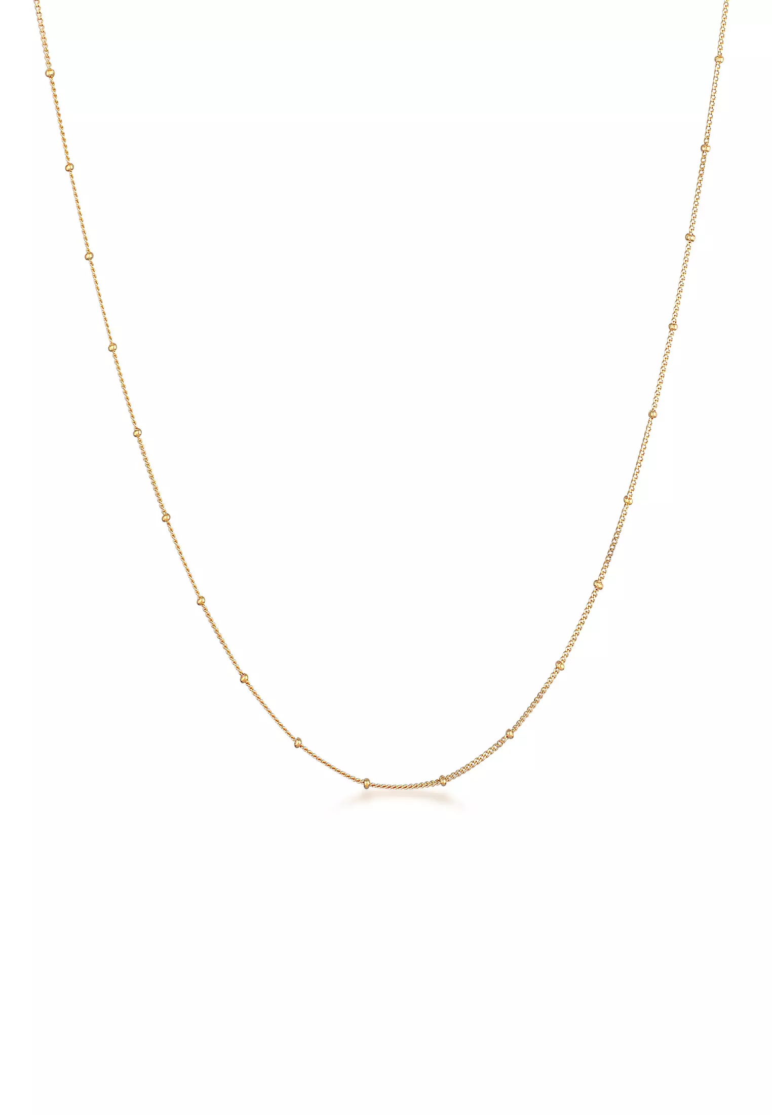 Necklace Men Ball Design Basic Gold-Plated