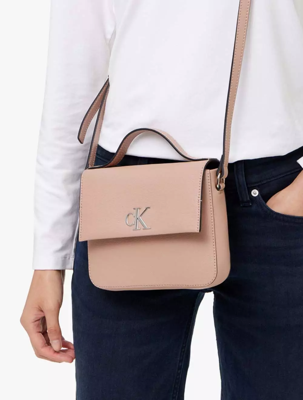Minimal Monogram Crossbody Bag | Calvin Klein