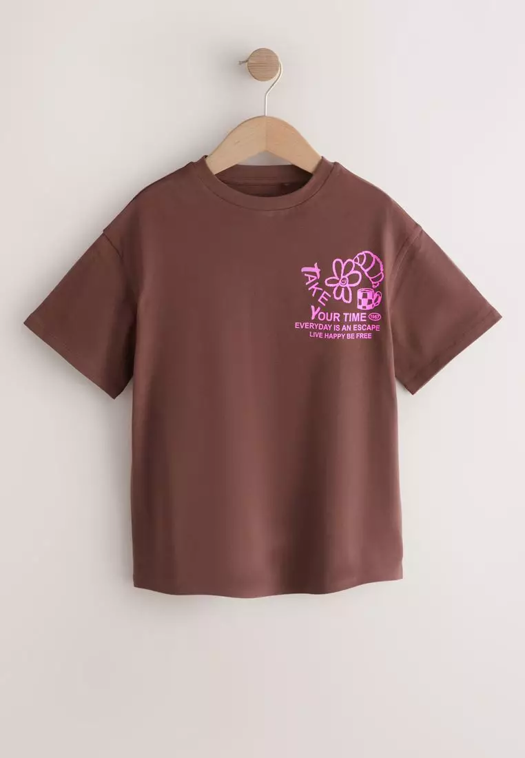Oversized Graphic T-Shirts 3 Pack