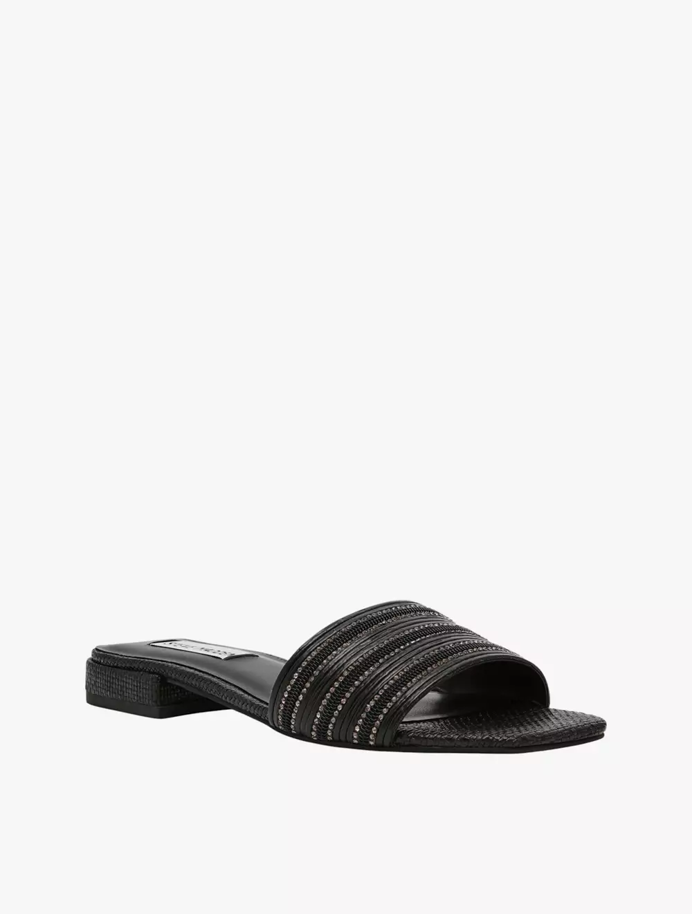 Steve Madden STOPPER Women's Flat Sandals - Black