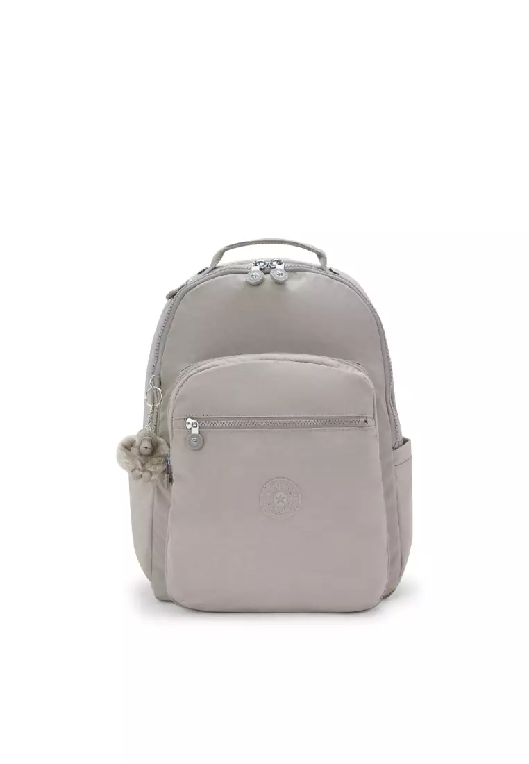 kipling backpack gray