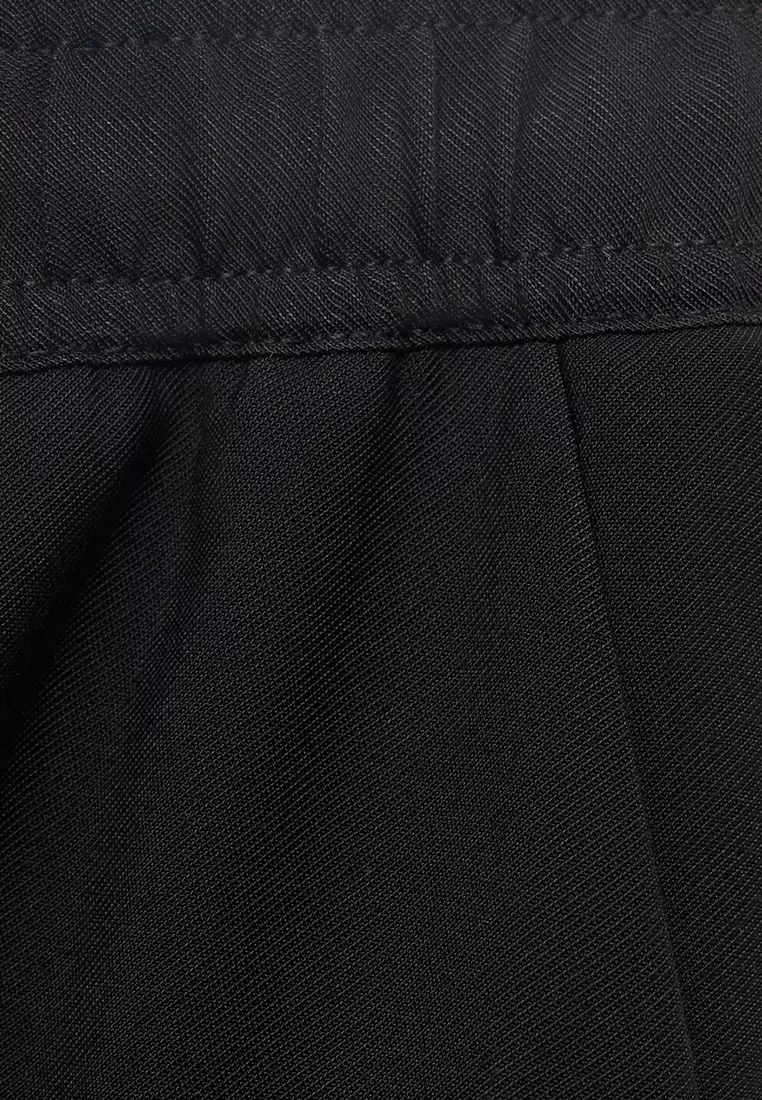 Drawstring Flowy Trousers