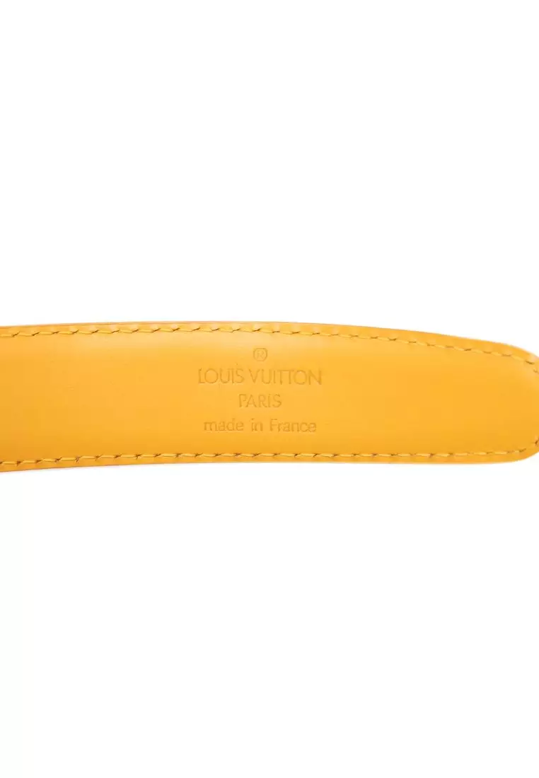 Buy Louis Vuitton Pre-Loved Louis Vuitton Epi Ceinture Belt 2026