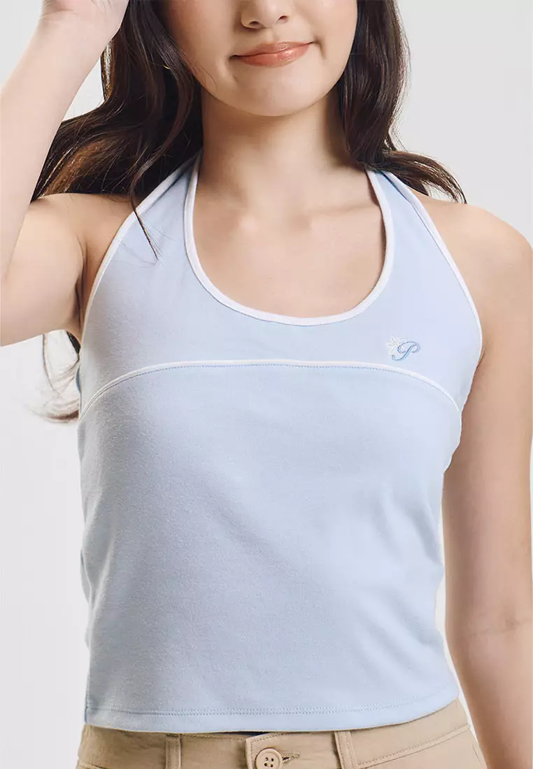 Slim Halter Tank Top
