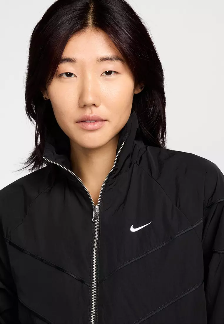 ☆NIKE☆Windrunner Loose UV Woven Full-Zip Jacket☆Black Nike Windrunner Women's Loose UV Woven Full-Zip Jacket. Nike.com