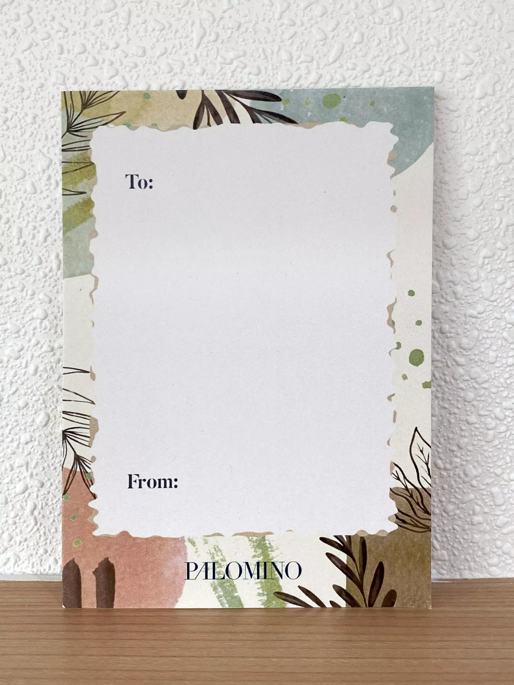 Palomino Kartu ucapan - Cream