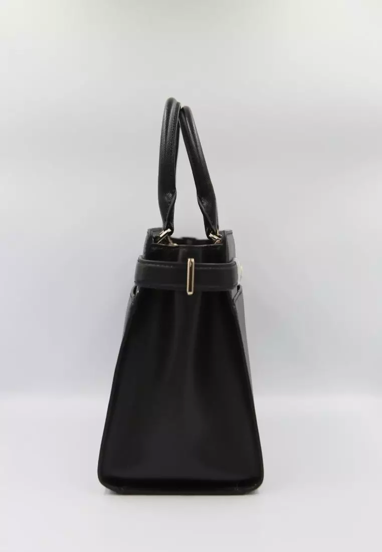 Kate Spade Small Staci WKRU7097 Satchel Bag In Black