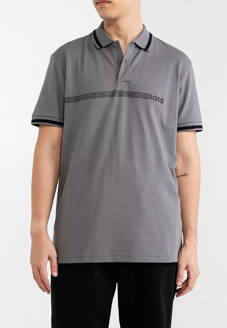 Jual Boss Paddy Polo Shirt Boss Green Original Zalora Indonesia