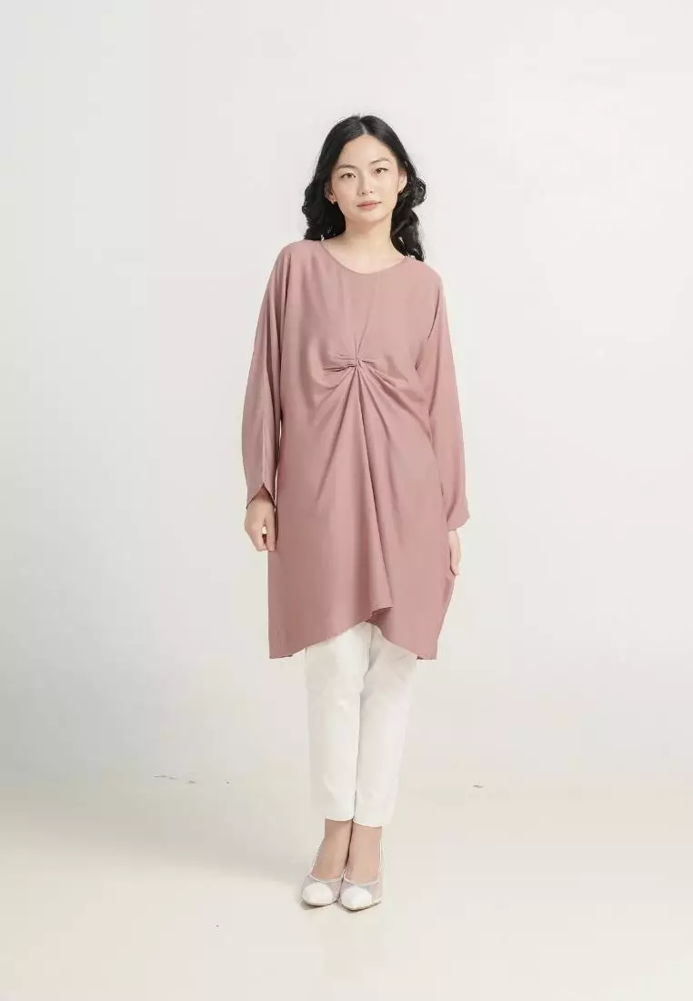 Aluna Tunik Dress Dusty Pink