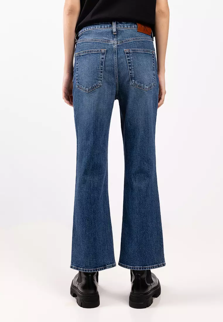 High Rise Straight Jeans - Calvin Klein Jeans