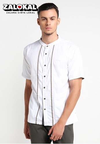 Jual Cardinal Men Kemeja Koko Cotton Original ZALORA 
