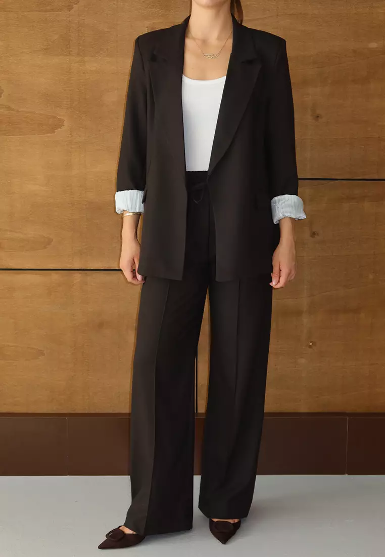 Relaxed Fit Blazer Jacket