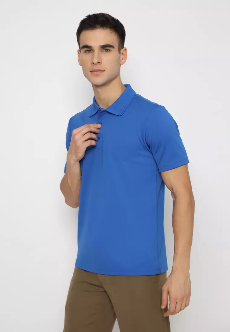 Jobb Candana Polo Shirt Pria Lengan Pendek Slim Fit Medium Blue