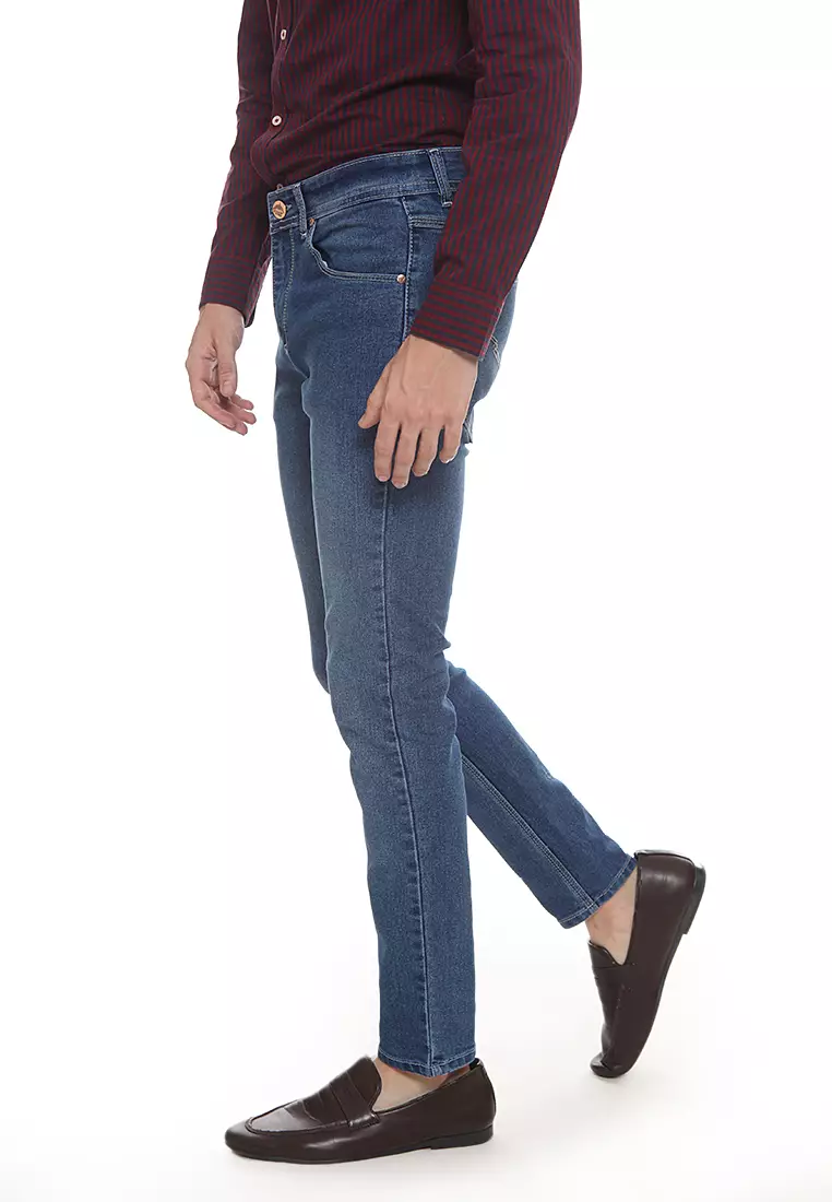 Slim Fit Jeans FLamingo Mid Blue JS1917