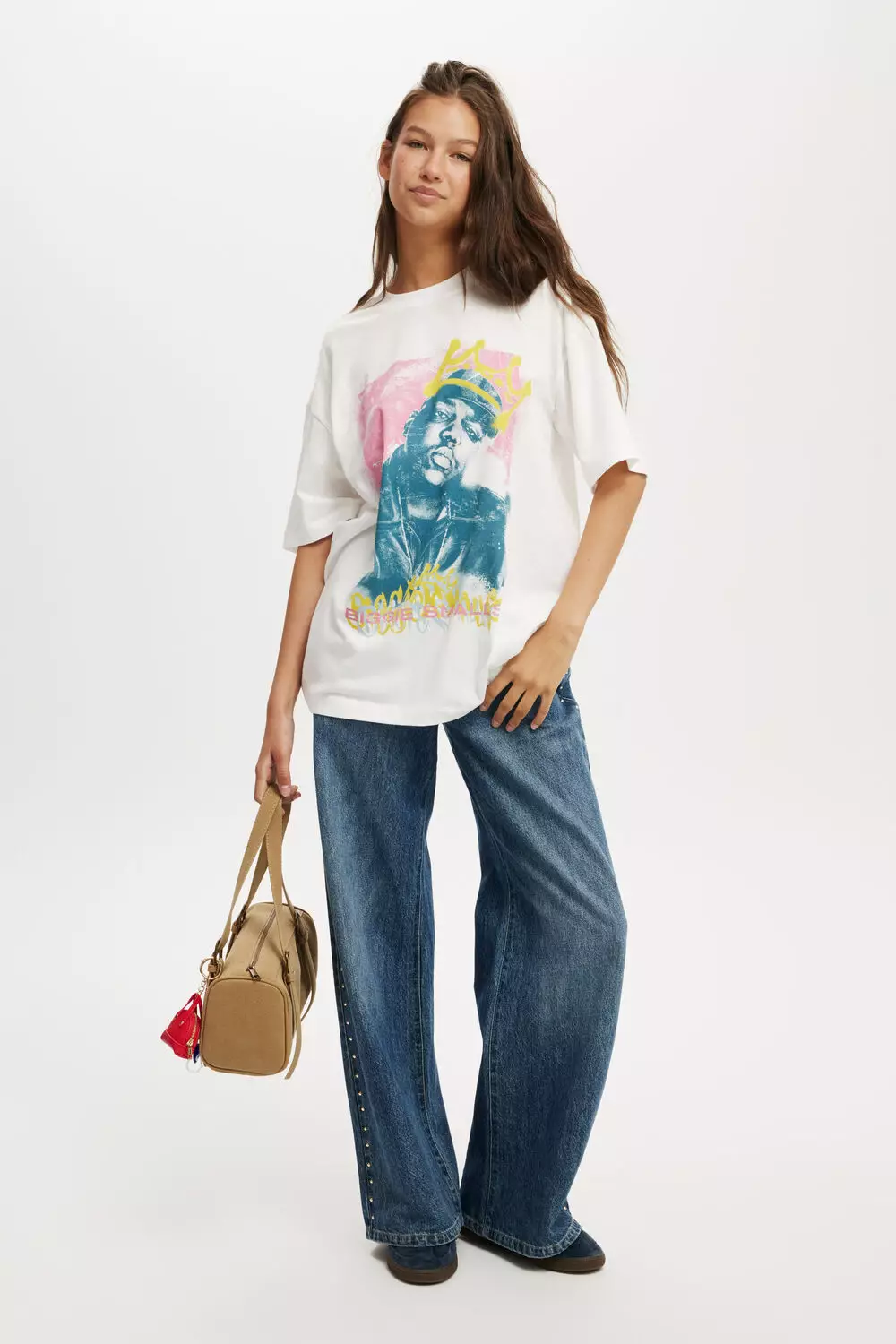 COTTON ON - ATASAN - THE LCN MUSIC BOXY GRAPHIC TEE