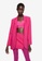 Mango pink Peak Lapel Suit Blazer 9F6D2AA4CD921FGS_1