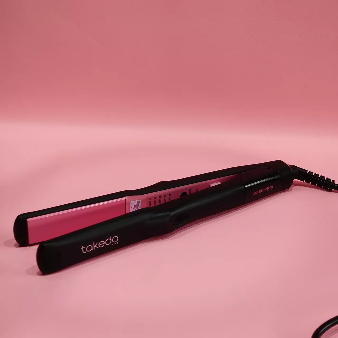 TakedaPro TKD-208 Catok Dark Pink Ionic 25mm