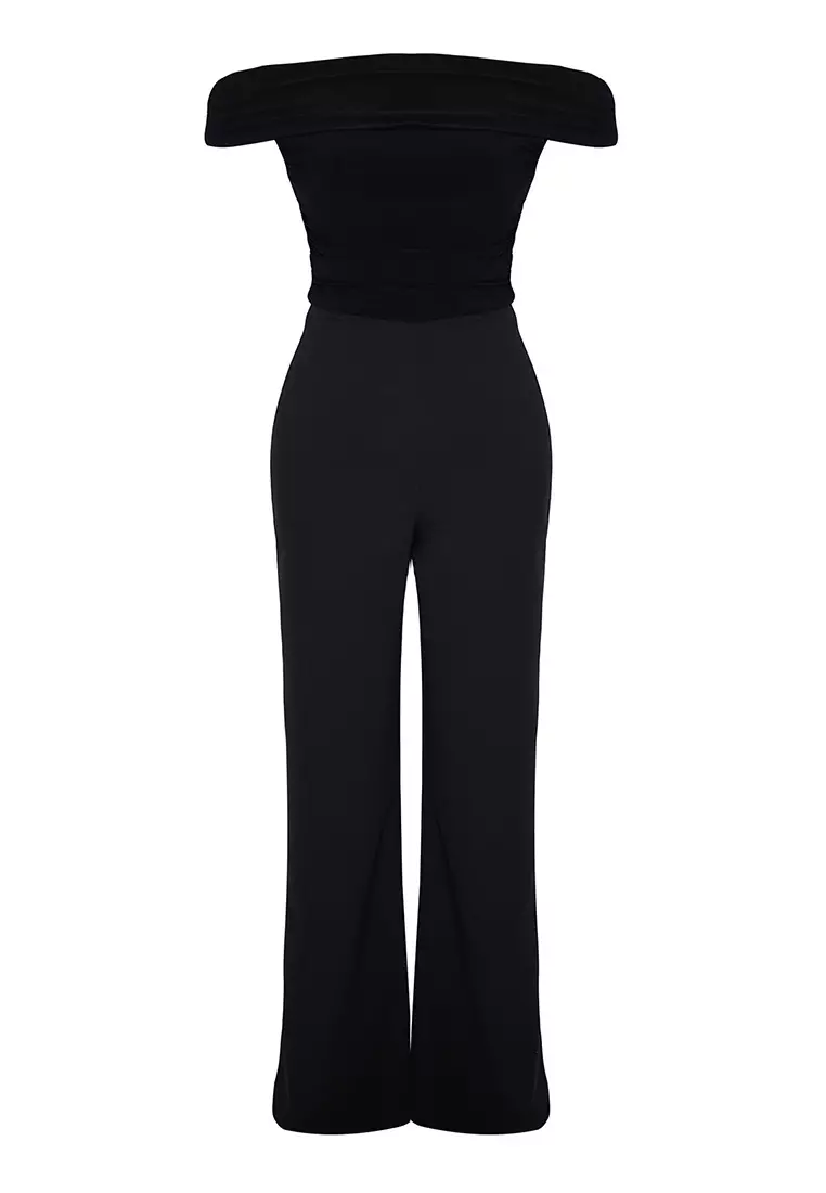 Off-Shoulder Jumpsuit