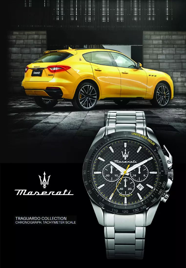 Maserati traguardo chronograph men's best sale quartz watch