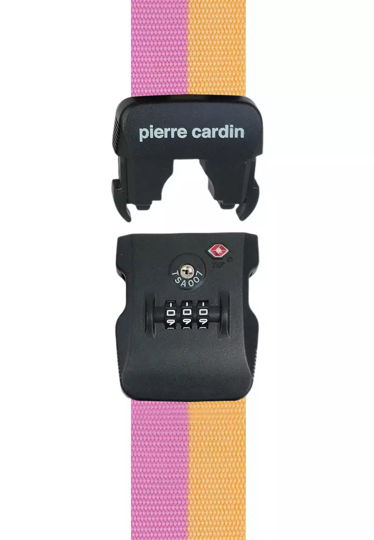Pierre Cardin Strap Koper Travel Strap to Secure Luggage Tali Pengaman Sabuk Koper TSA