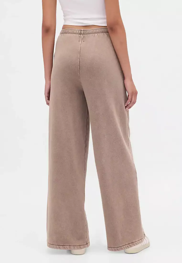 VintageSoft Baggy Wide-Leg Sweatpants