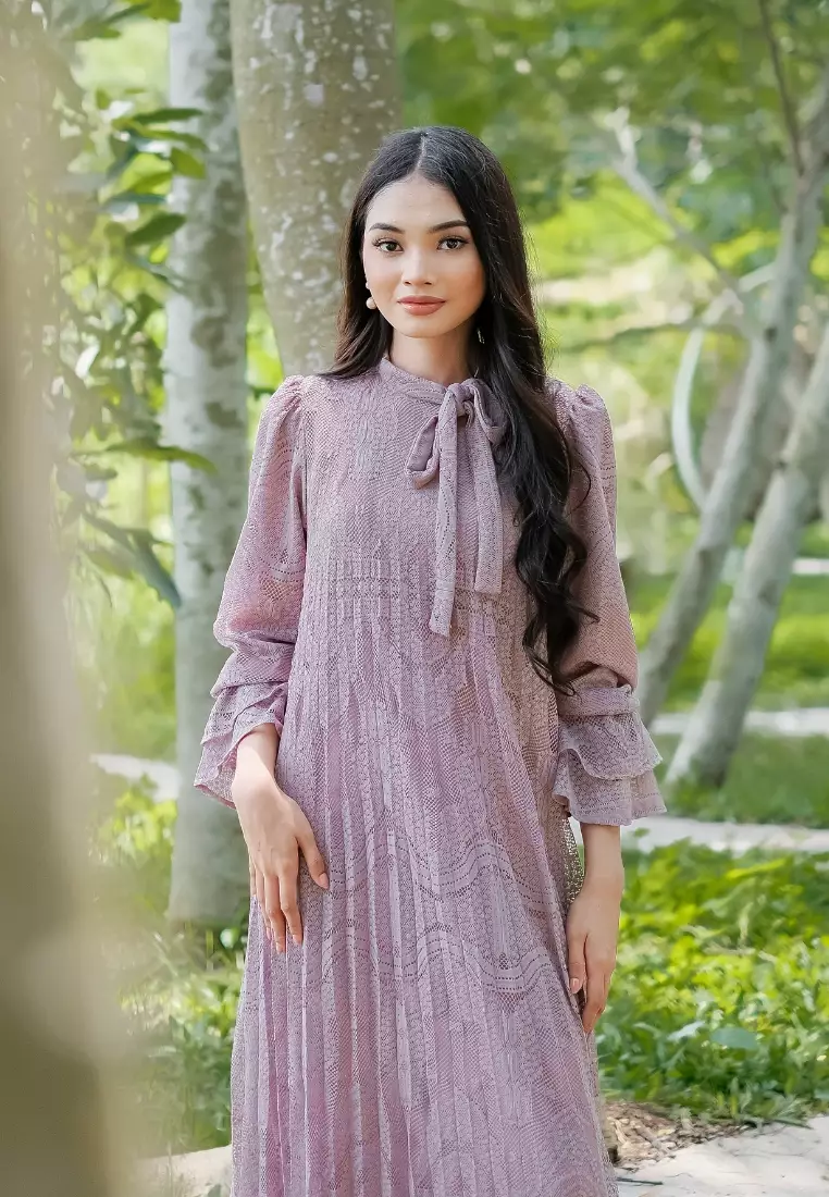 Phylicia Dress - Mauve