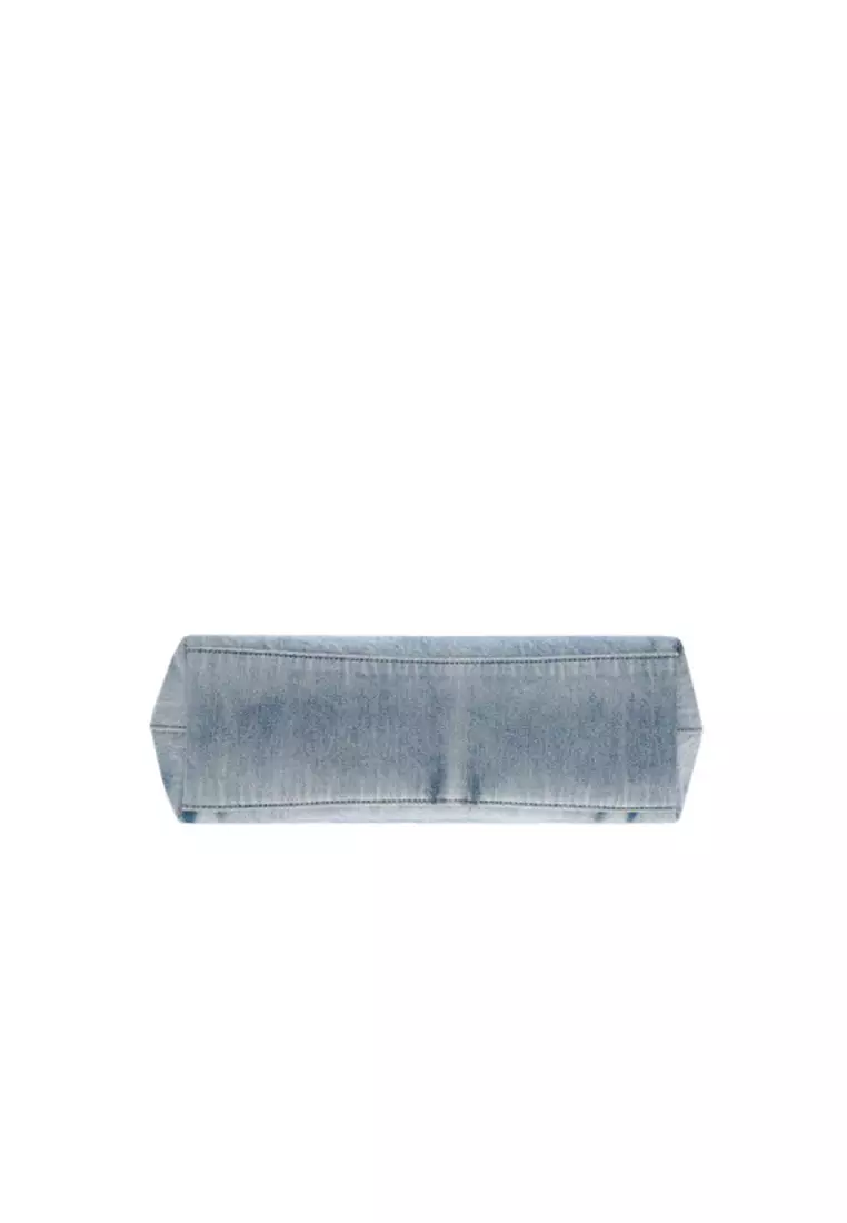 Ladies' Shoulder Bag Light Indigo in Blue CEF26