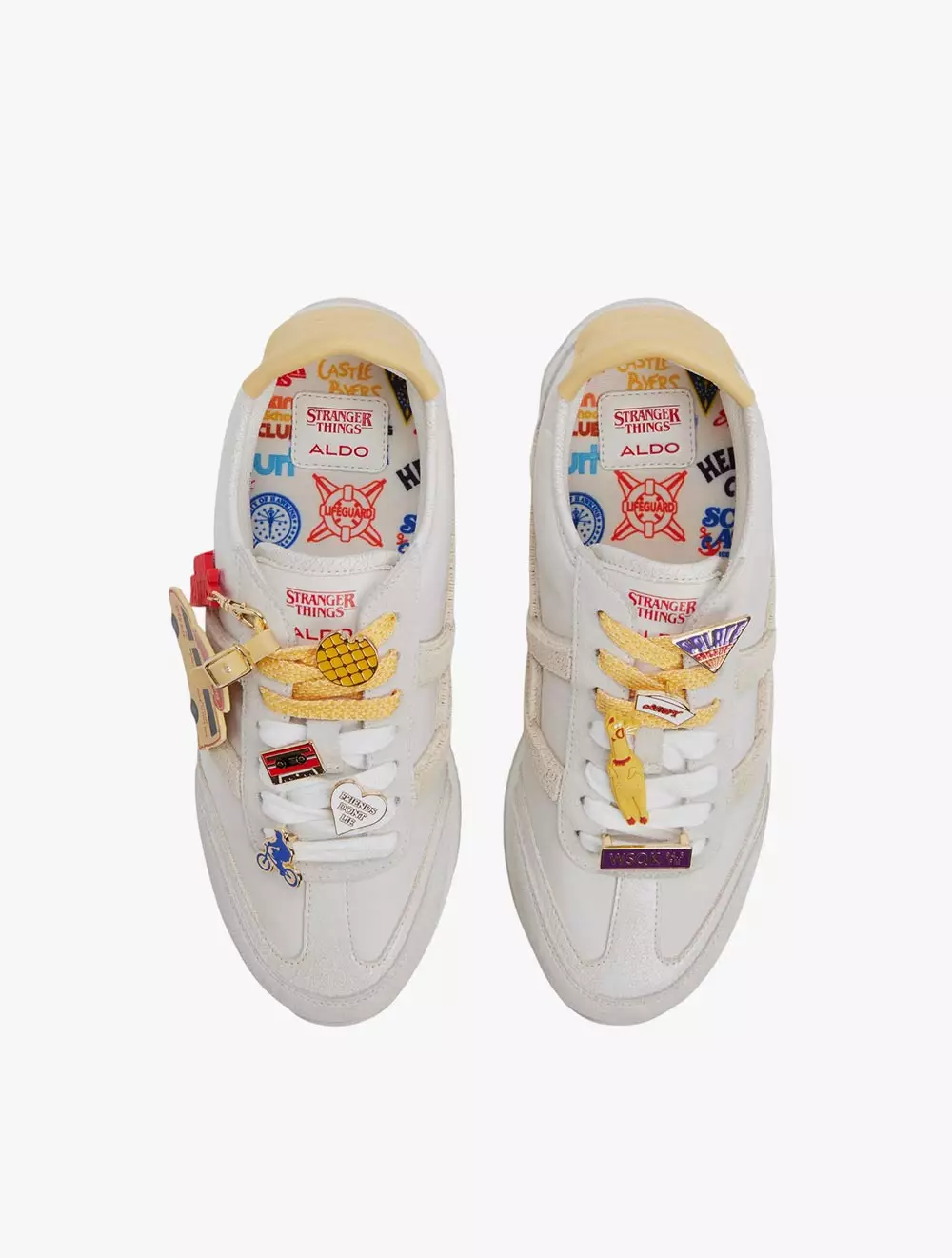 ALDO x Stranger Things Pineapplepizza Joggers - White