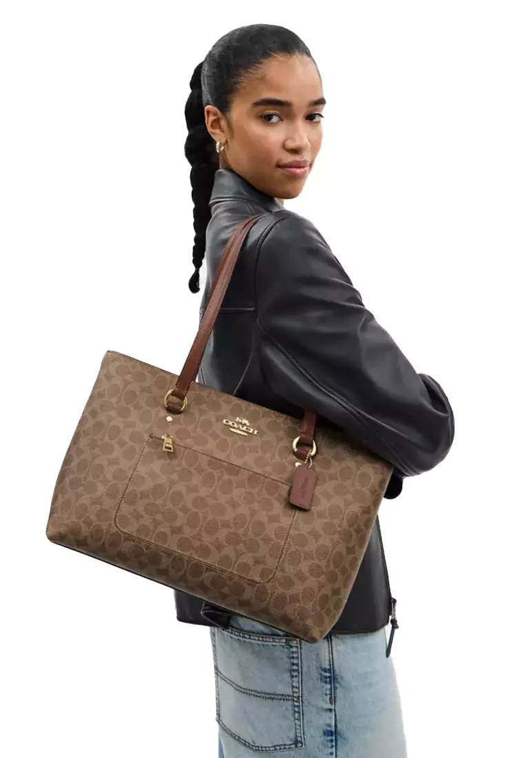 Buy COACH Station Tote Bag In Signature Canvas CCD69 2026 Online