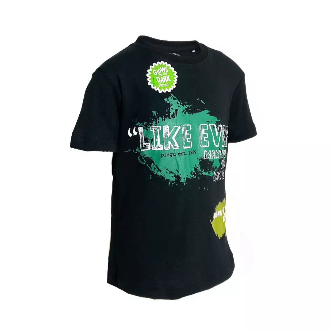 Pingu Kaos Anak Laki Laki Glows In The Dark Hitam 92005728