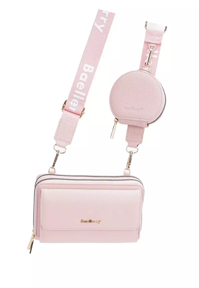 Tas Selempang Wanita Model Dompet Panjang PU Leather Quality Premium ORIGINAL