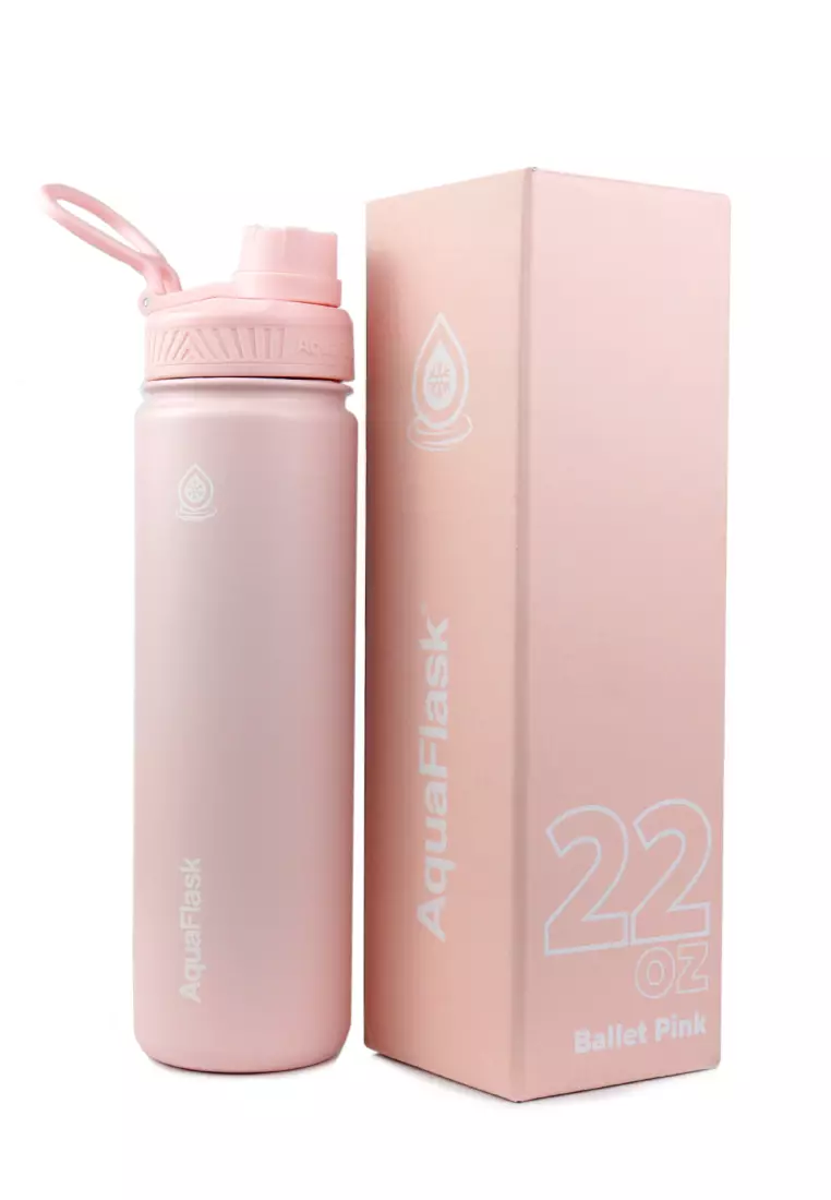 22oz Wide Mouth Water Bottle Ballet Pink
