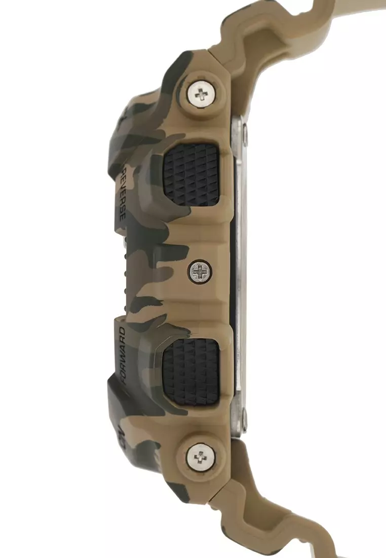 Casio G-SHOCK Jam Tangan Pria - Brown Army - Resin - GA-100CM-5ADR