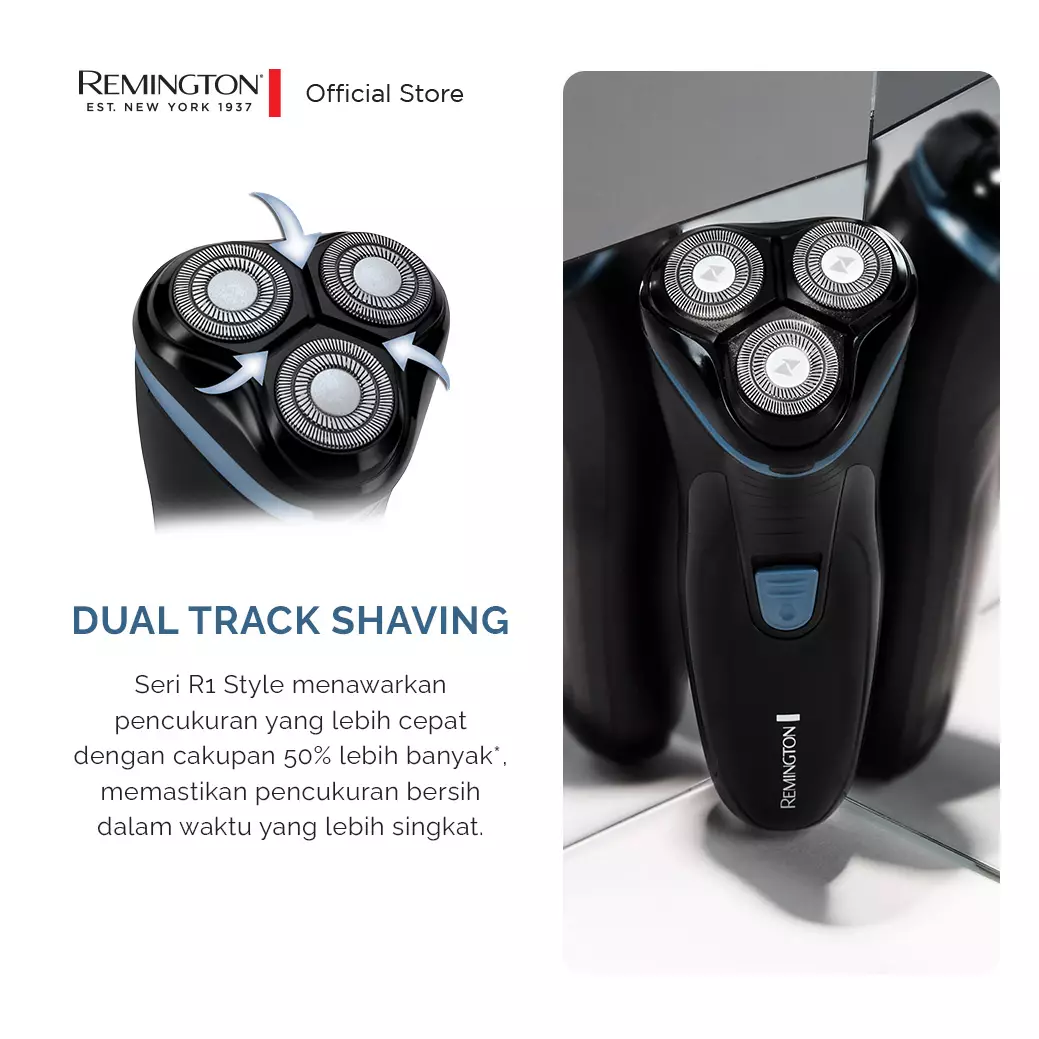 Remington R1 Style Series Rotary Shaver R1000