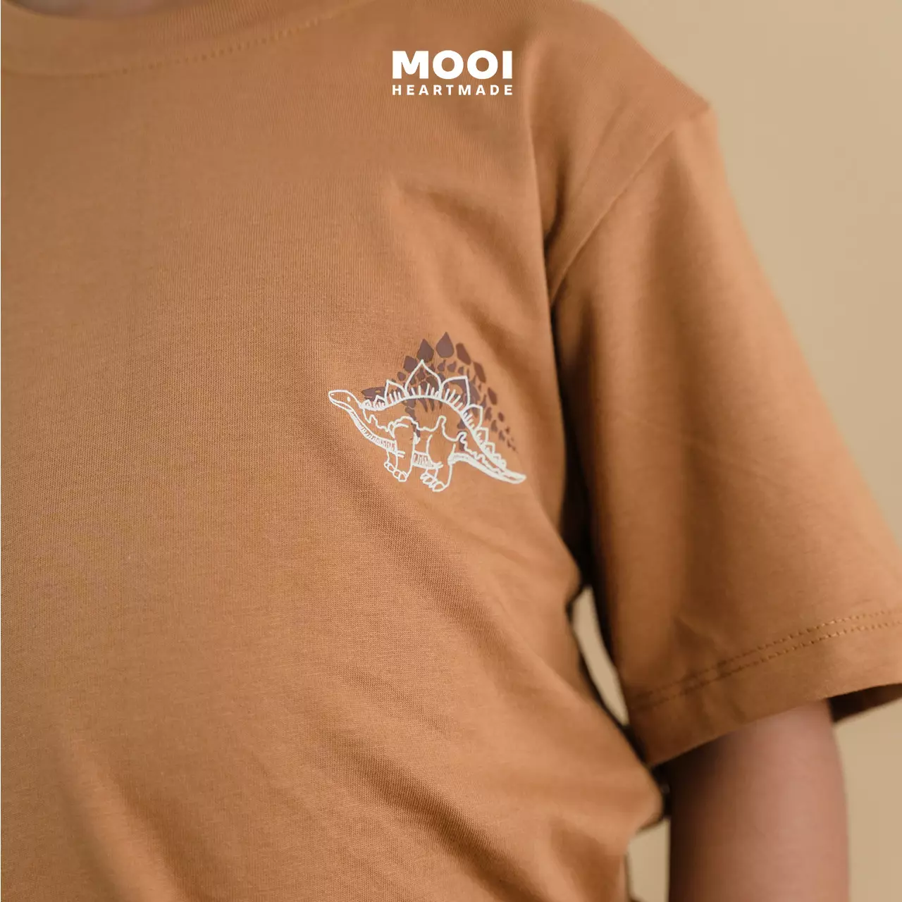 Mooi Setelan Anak Kaos Anak Tshirt Kai Graphic Tee Set - Steel Grey