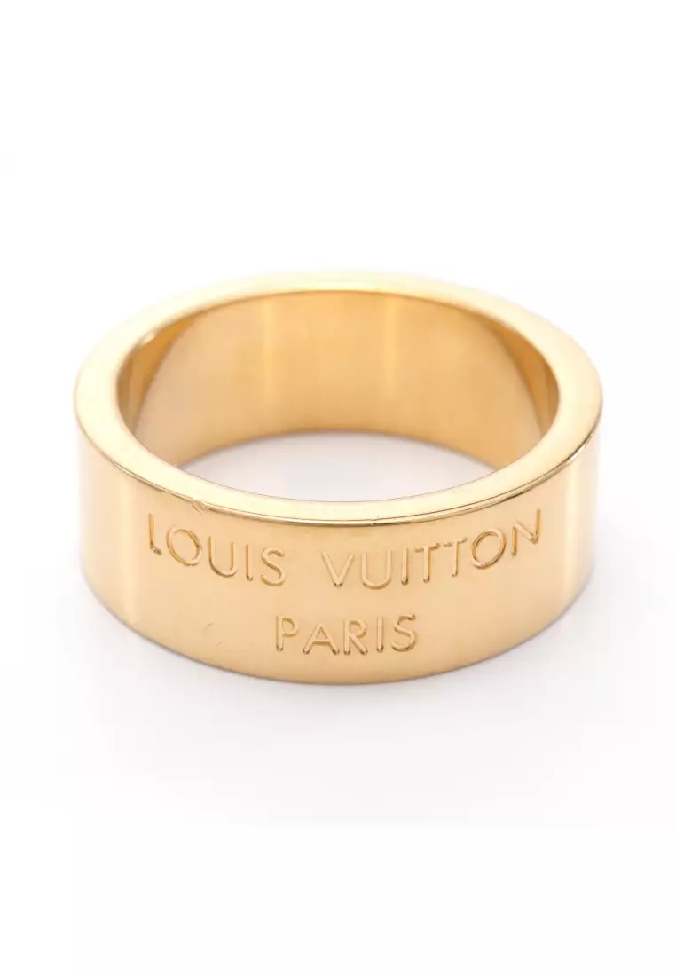 Louis Vuitton Pre-loved LOUIS VUITTON LV Instinct set 2 ring ring GP gold 1  point only 2023, Buy Louis Vuitton Online
