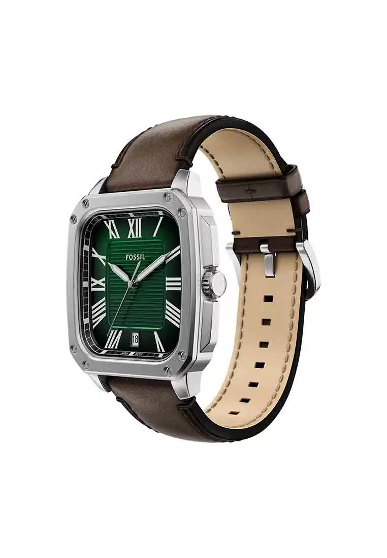 Crosby Brown Leather Watch Fs6150