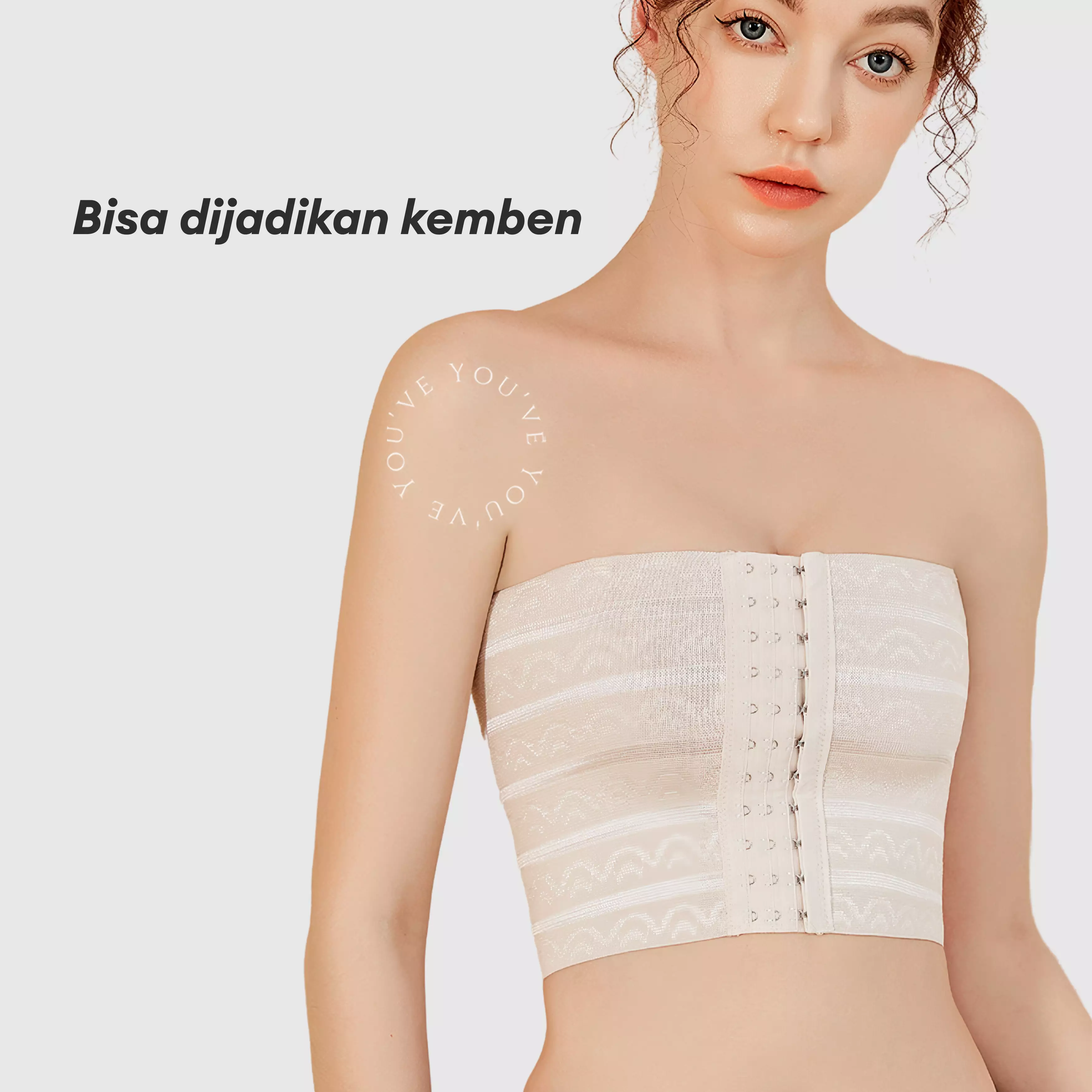 WIMIU Korset Stagen Korset Pelansing Pengecil Perut Wanita Korset Pinggang Perut Pasca Melahirkan Pelangsing Body Shaper Tummy Control Slimming Korset Ibu Melahirkan 418