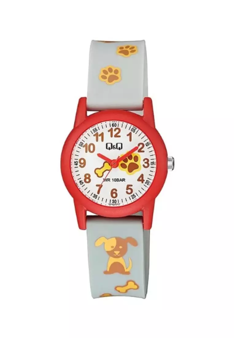 Watch by Citizen V22A-005VY Kids Analog Watch Gray Resin Strap