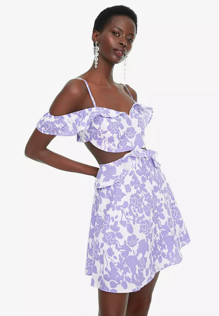 Cold shoulder hotsell short dress