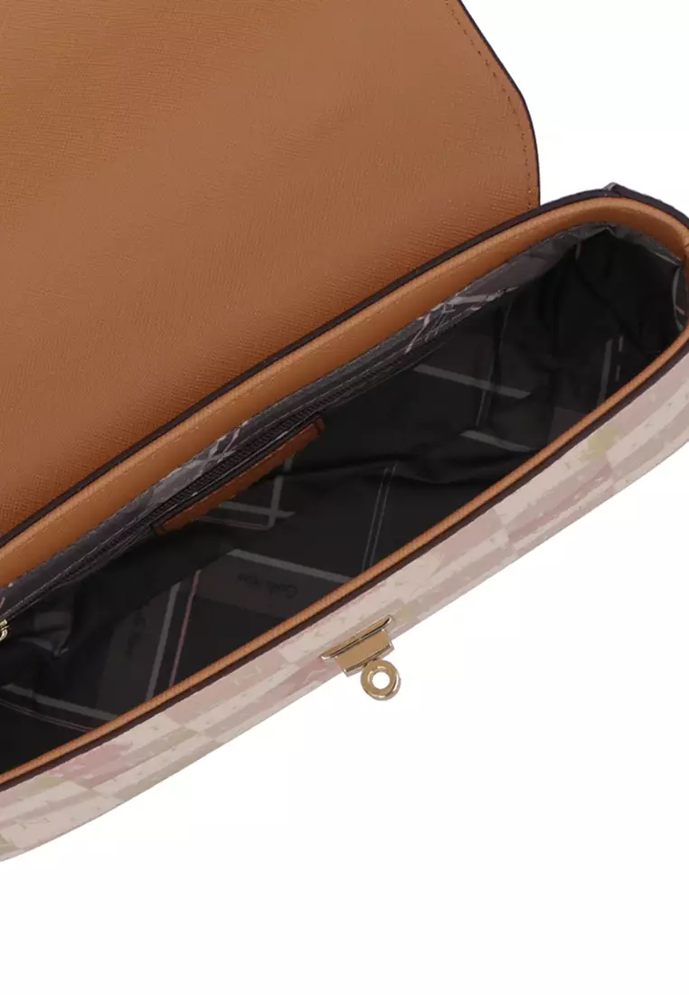 Dark Beige The Camo Top-Handle Bag