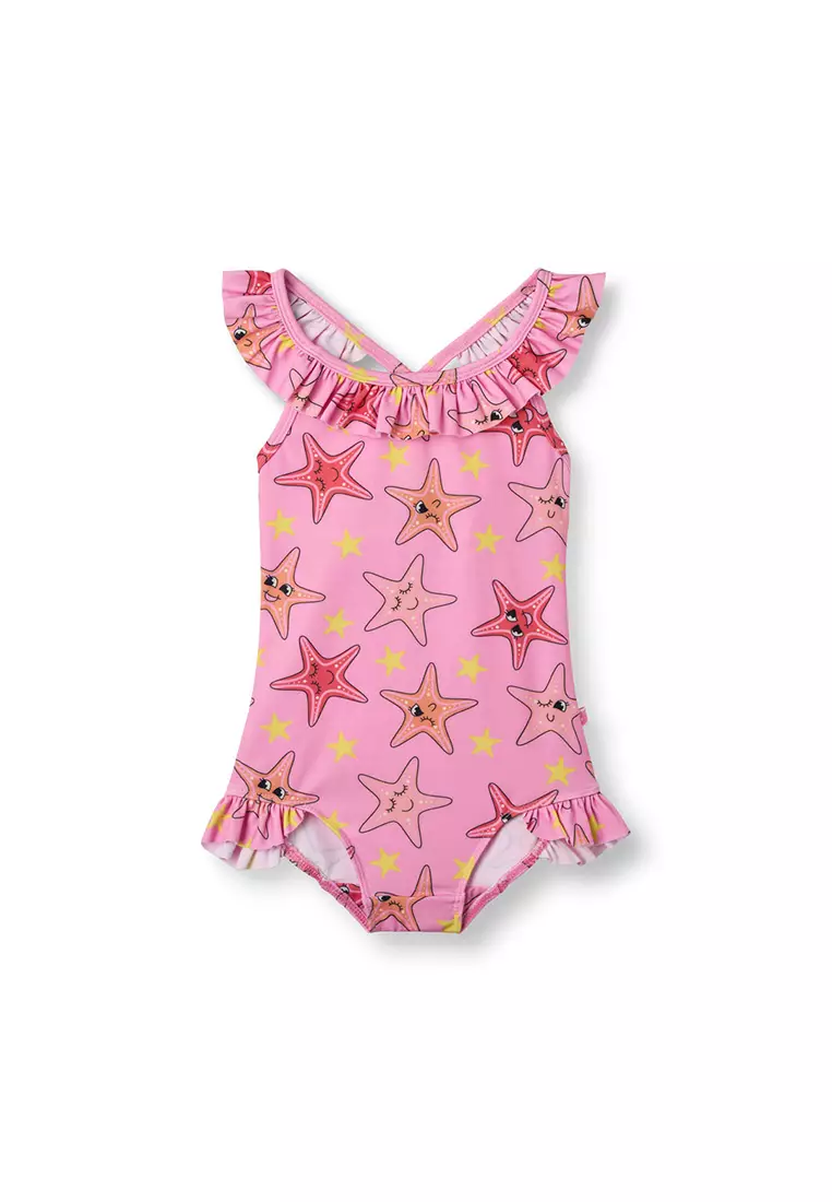 UV50 swimsuit with starfish